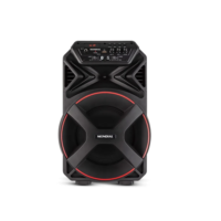 Caixa de Som Bluetooth Amplificada Portátil 250W RMS Connect Party Plus CM-250 Bivolt Preta Mondial