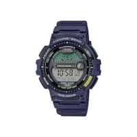 Relógio de quartzo Casio com temporizador, para pesca, com pulseira de resina