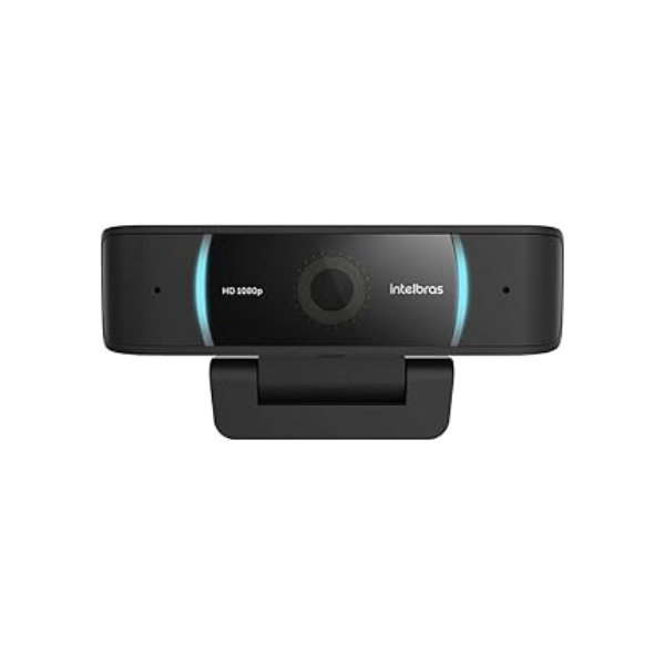 Webcam Para Videoconferência USB Cam 1080p Preto Intelbras