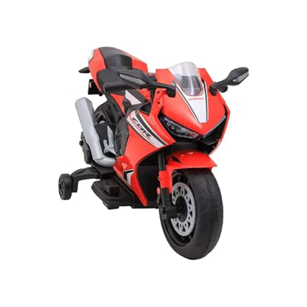 Zippy Toys Moto Elétrica Honda CBR1000 RR Vermelha 6V Faixa Etária Acima de 3 Anos a Hora de Brincar vai ser Pura Emoção - Peso 14 Kg.
