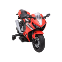 Zippy Toys Moto Elétrica Honda CBR1000 RR Vermelha 6V Faixa Etária Acima de 3 Anos a Hora de Brincar vai ser Pura Emoção - Peso 14 Kg.