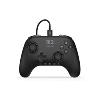PowerA Controle Advantage com Fio para Nintendo Switch 2 - Preto, Licenciado, Efeitos Hall, Botões Mapeáveis, Pro Controller, Botão-C, Controles de Áudio