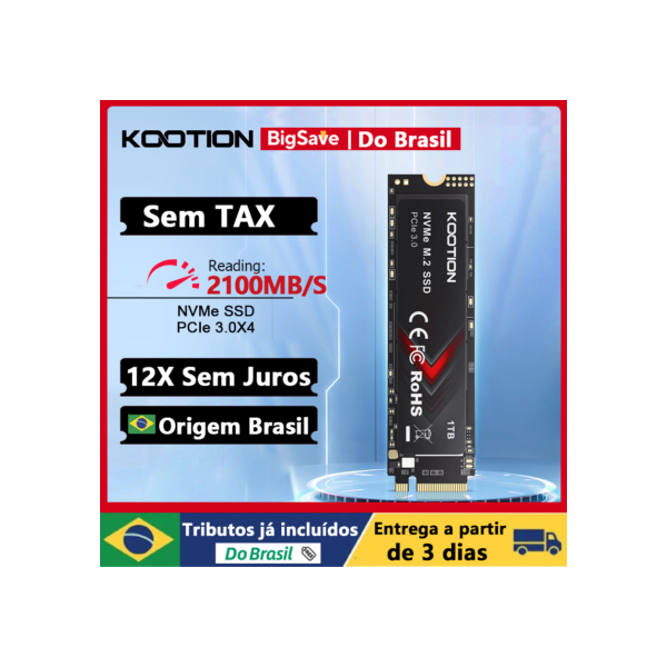 KOOTION X15Lite PCIe M2 SSD NVME M.2 SSD Drive 1TB 512GB 256GB Unidade de estado sólido Disco rígido interno SSD para laptop desktop