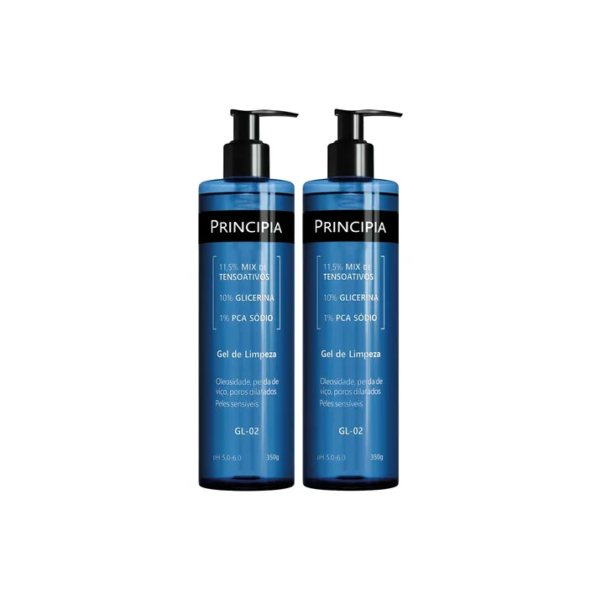 Principia Kit 2 Gel De Limpeza Gl-02 Limpeza Profunda Todo Tipo De Pele Dia/noite