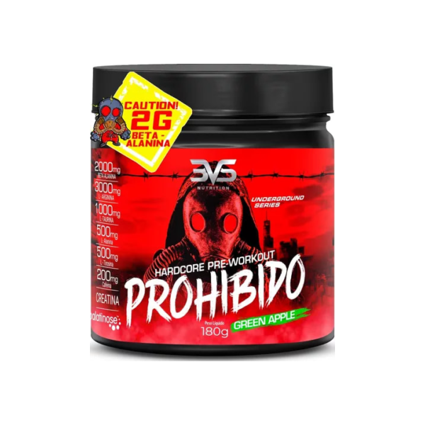 Pré Treino Prohibido - 180g