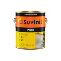 Tinta acrílica Suvinil premium cor marrom acabamento fosco 3.6L