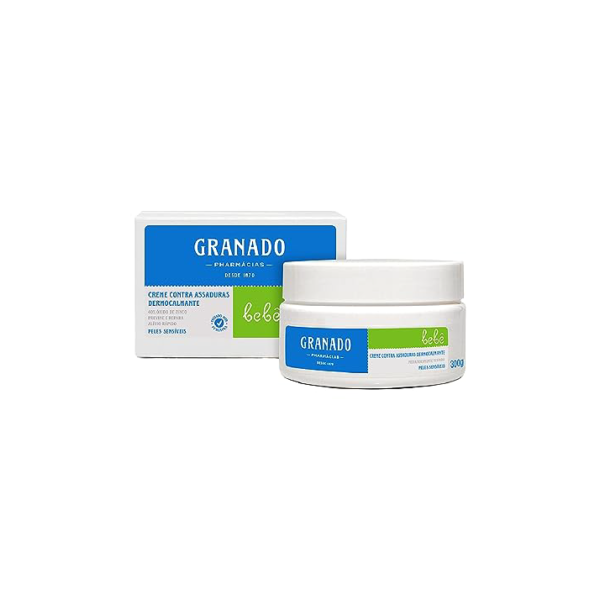 Granado Creme Assaduras Dermocalmante Bebê, Peles Sensíveis, 300g