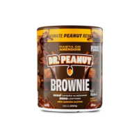 Pasta De Amendoim Com Whey Protein - 600g - Dr. Peanut Sabor Brownie