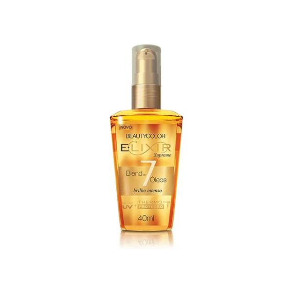E.lixir Blend de 7 Óleos - Brilho e Luminosidade - BEAUTYCOLOR - 40ml