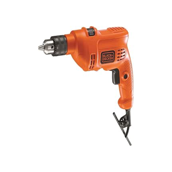 BLACK+DECKER Furadeira de Impacto, Furadeira Elétrica de 10mm, Ferramenta Ideal para Trabalhos Pesados, Potência 560W, Modelo TM500K, 220V