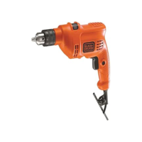 BLACK+DECKER Furadeira de Impacto, Furadeira Elétrica de 10mm, Ferramenta Ideal para Trabalhos Pesados, Potência 560W, Modelo TM500K, 220V