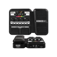 Kokko Guitar Multi-Effects Processor com Pedal de Expressão, Com Mais de 59 Efeitos Integrados, Modelagem de Amplificador, Looper, Seção de Ritmo, Afinador, Alimentado por Bateria Pedaleira guitarra
