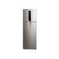 Geladeira Electrolux Frost Free Duplex Efficient com AutoSense cor Inox Look 390L (IF43S) 127V