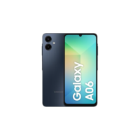 Smartphone Samsung Galaxy A06 128GB, 4GB RAM, Processador Octa-Core, Bateria de 5000mAh, Tela Infinita de 6.7", Câmera Traseira Dupla, Dual Chip - Azul Escuro