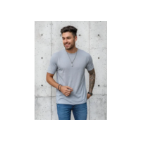Camisa Básica Masculina Algodão Slim Fit Blusa Premium Lisa