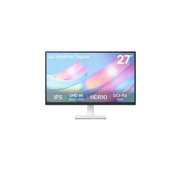 Monitor Profissional LG UltraFine 27", 4K, 60Hz, 5ms, IPS, Dynamic Action Sync, HDR10 - 27US500-W.