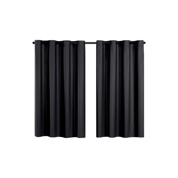 Cortina Blackout De Pvc 2,20m X 1,30m Preto Corta Luz
