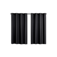 Cortina Blackout De Pvc 2,20m X 1,30m Preto Corta Luz