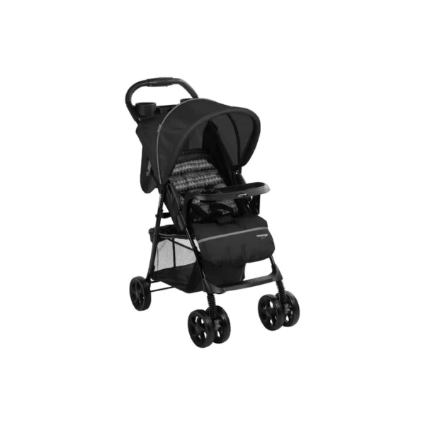 Carrinho De Passeio Para Bebê Spot (até 15kg) Preto - Voyage