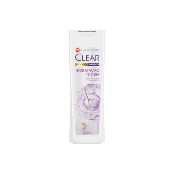 Clear Anticaspahidratação Intensa Shampoo 400 Ml