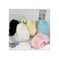 🎄Mochila Impermeável de Grande Capacidade e Estilo Minimalista, Unissex para Estudantes
