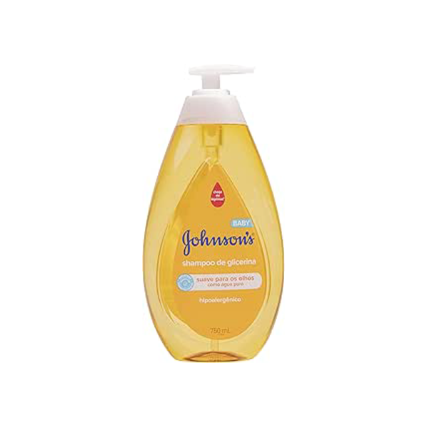 Johnson's Baby Shampoo Para Bebê De Glicerina, 750ml