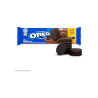 Biscoito recheado Oreo chocolate embalagem econômica multipack 270g