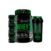 Kit Whey Complex + Bcaa + Glutamina + Creatina + Shaker - ON Original Nutrition - Direto da Fábrica
