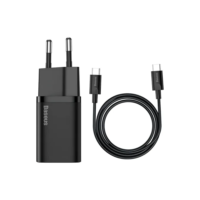 Carregador Baseus Super Si Turbo 20w Tipo-c + Cabo Usb-c