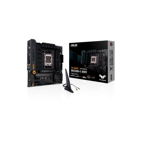 Placa-Mãe ASUS TUF Gaming B650M-E, WIFI, AMD AM5, B650, DDR5, Preto - 90MB1FV0-M0EAY0