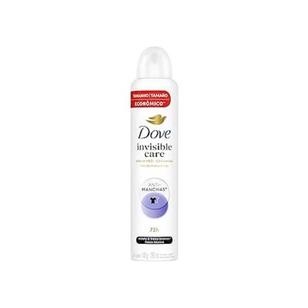 Dove Desodorante Antitranspirante Aerossol Invisible Dry 250 ML, Leve Mais e Pague Menos