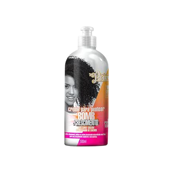 Soul Power Creme Para Pentear Bomb Crescimento Big Curly Cream - 500Ml