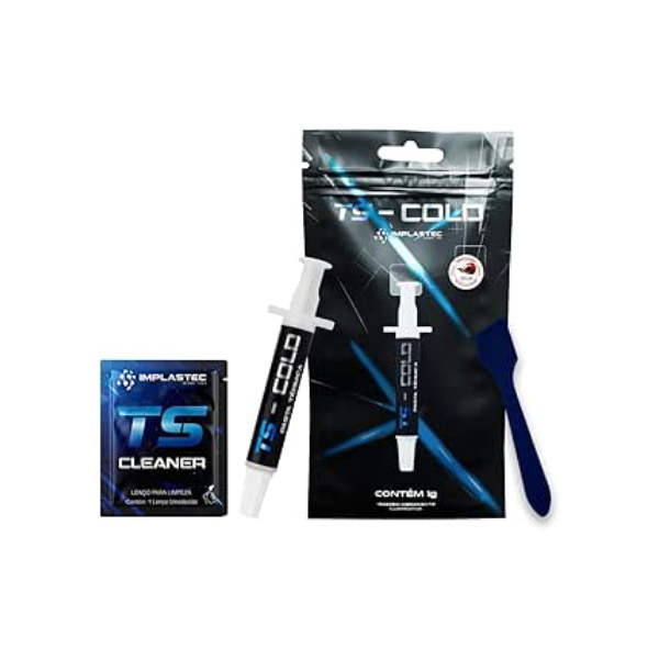 PASTA TÉRMICA TS COLD 1 GRAMA - IMPLASTEC