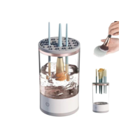 Limpador Pincel Esponja Maquiagem Elétrico USB Automático Recarregável Lava Seca Armazenamento ULIFE
