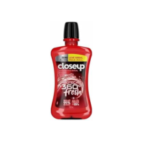 Close Up Enxaguante Bucal Antisséptico Zero Álcool Red Hot Proteção 360° Fresh Frasco Leve 500Ml Pague 350Ml