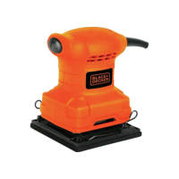 BLACK+DECKER Lixadeira Orbital, Motor com Duplo Isolamento, com Potência de 200W, Modelo SB200, 220V