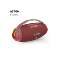 Astgn X Basike 80w Caixa De Som Portátil Bluetooth Subwoofer  Com Rgb Pode carregar telefones celulares