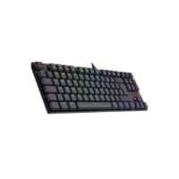 Teclado Mecânico Gamer Redragon APS, RGB, Switch Redragon Blue, ABNT2, Preto - Low Profile - K607 RGB (PT-BLUE)