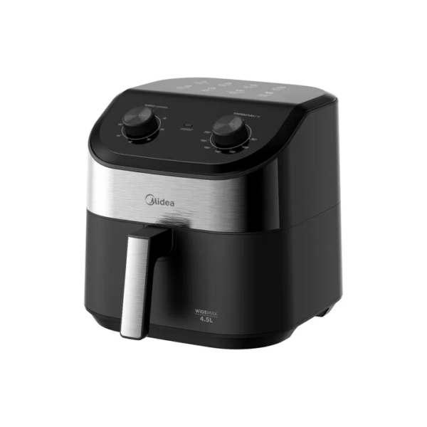 Fritadeira Air Fryer 4,5l Widemax Com Interior De Alumínio 1500w Midea