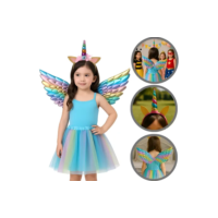 Fantasia Menina Infantil  Completa  Carnaval Promo