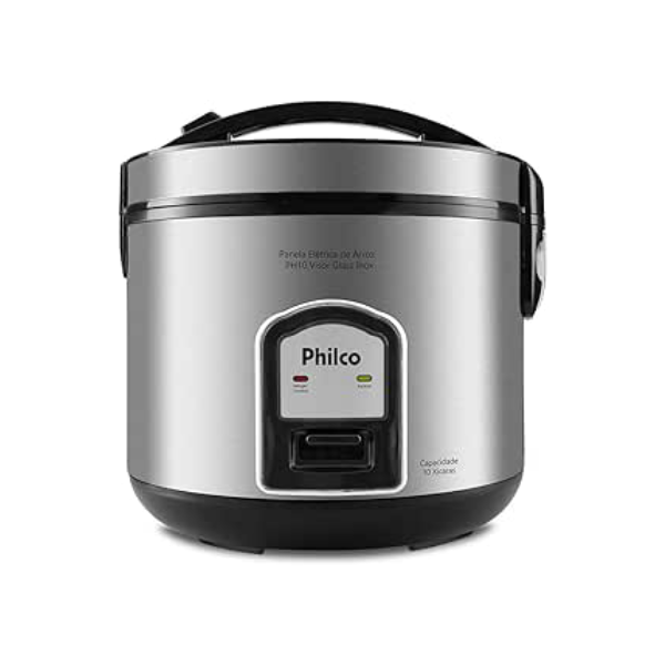 PANELA DE ARROZ PH10P VISOR GLASS INOX 220V