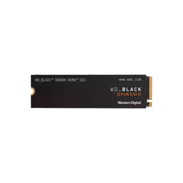 SSD WD Black SN850X Gaming Storage, 2TB, M.2 2280 PCIe GEN4X4, NVMe, Leitura: 7300 MB/s e Gravação: 6600 MB/s, Preto - WDS200T2X0E