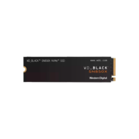 SSD WD Black SN850X Gaming Storage, 2TB, M.2 2280 PCIe GEN4X4, NVMe, Leitura: 7300 MB/s e Gravação: 6600 MB/s, Preto - WDS200T2X0E