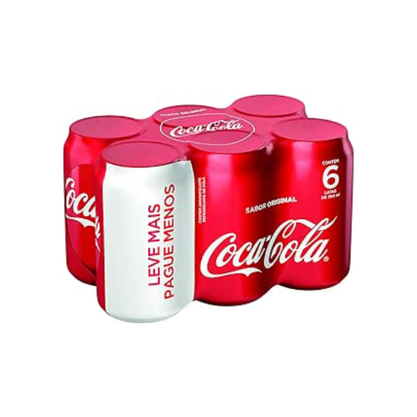 Pack de Coca-Cola Lata 350ML 6 unidades