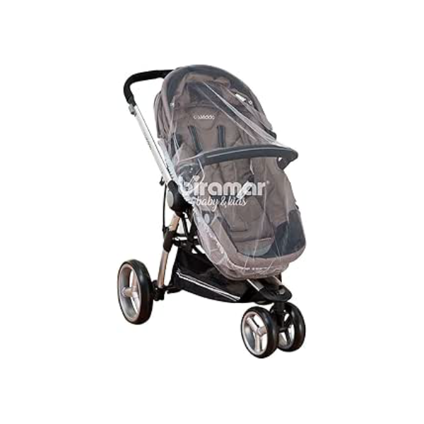 Biramar Baby Mosquiteiro De Carrinho Elástico Branco Branco