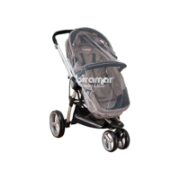 Biramar Baby Mosquiteiro De Carrinho Elástico Branco Branco