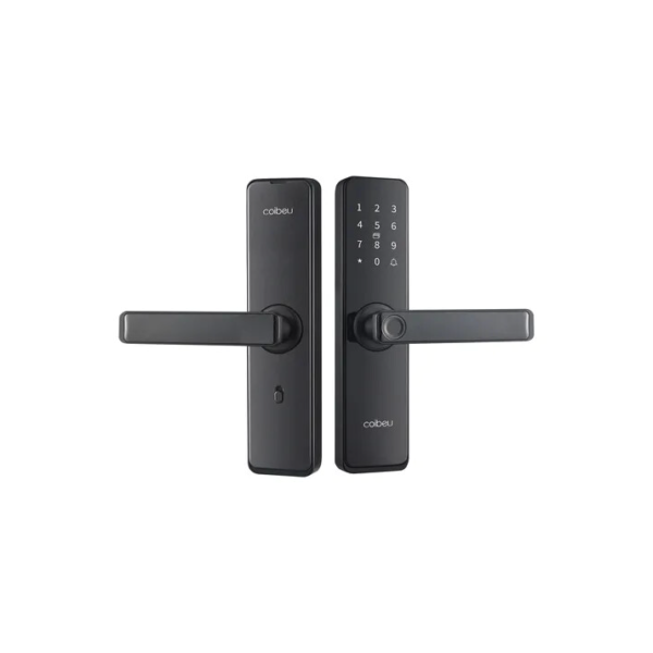Fechadura Eletronica Digital Tuya Wifi Coibeu Biometria