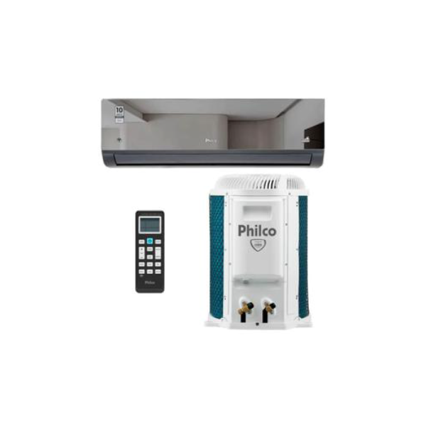 Ar Condicionado Split Inverter Hi Wall Philco Espelhado 12000 BTUs Quente/Frio PAC12000IQFM15E - 220V