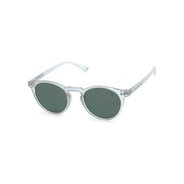 Óculos de Sol Unissex Redondo Polo London Club, Lente UV400 Policarbonato + Case