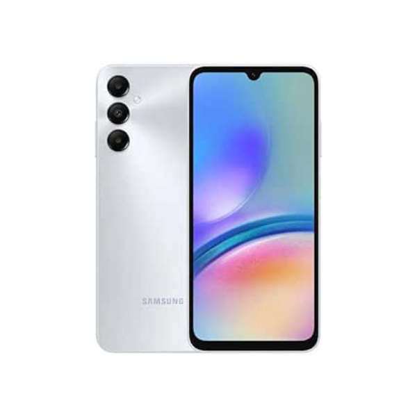 Smartphone Samsung Galaxy A05s 6,7 Tela Infinita 128GB + 6GB RAM Tela Infinita de 6.7" 50MP + 2MP + 2MP, Processador Octa-Core, Bateria de longa duração - Prata